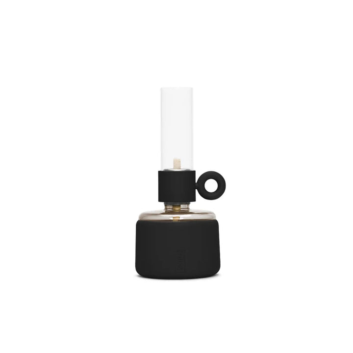 Lámpara de aceite Flamtastique XS negra de Fatboy