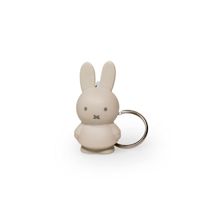 Llavero Miffy de 6,2 cm color beige, de PVC libre de ftalatos