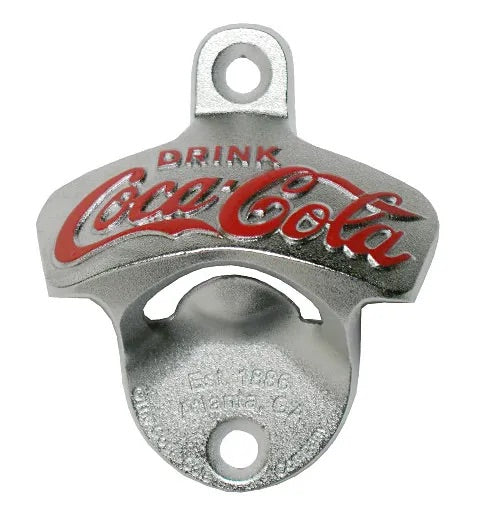 Destapador de pared COCA COLA OPENER de Coca-Cola, de metal estilo vintage