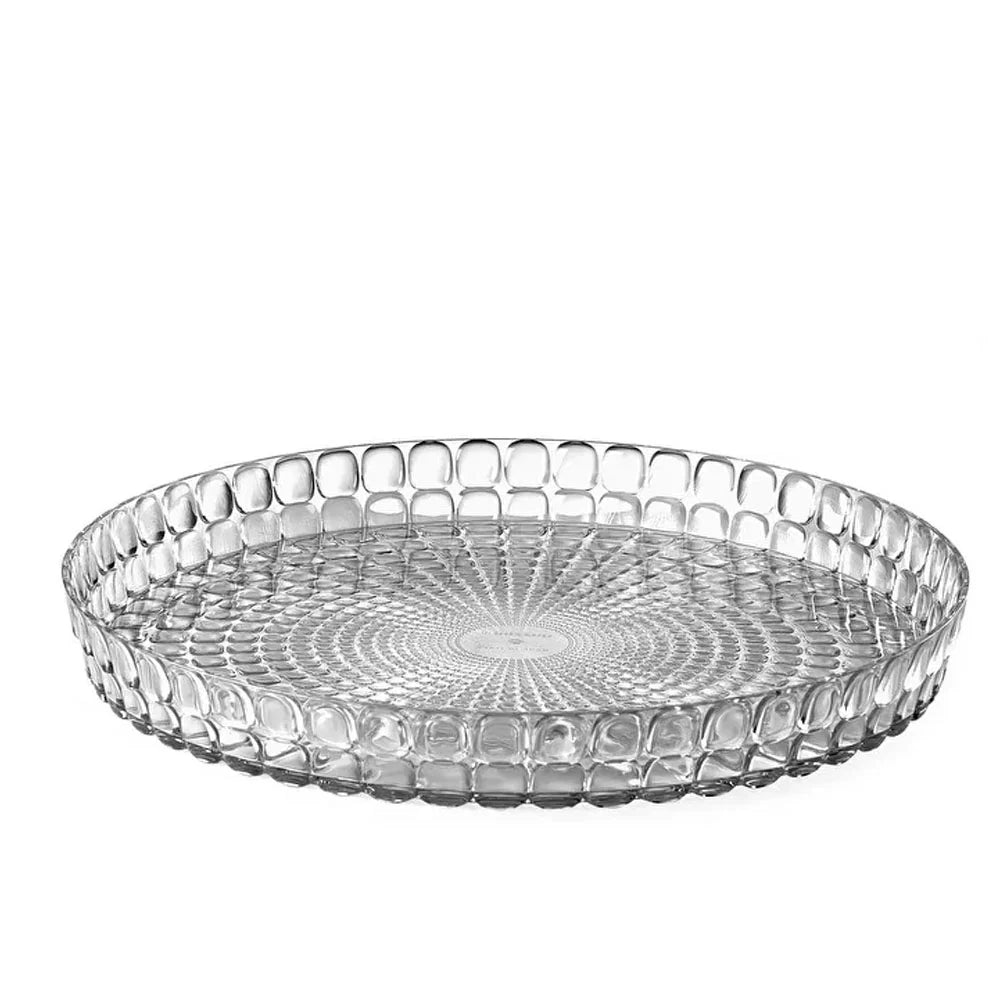 BANDEJA GRIS TIFFANY <br> 36 cms <br> GUZZINI