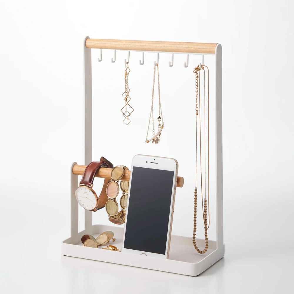 ORGANIZADOR ACCESORIOS <br>Blanco <br>Yamazaki