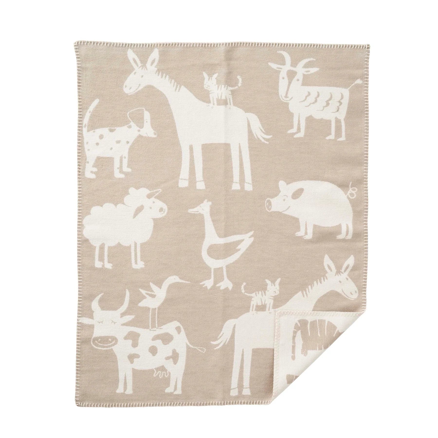 FARM GREY <br> Manta para niños <br> Klippan