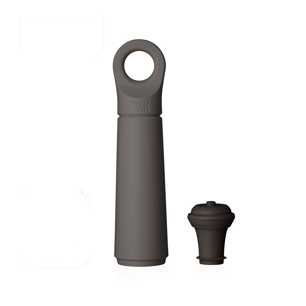Bomba y Tapón de Vacío Vacu Vin Loop Graphite