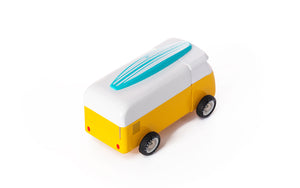 BEACH BUS SUNSET <br> Auto de madera <br> Candylab