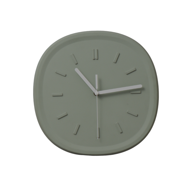 Reloj de pared concreto modelo London Verde