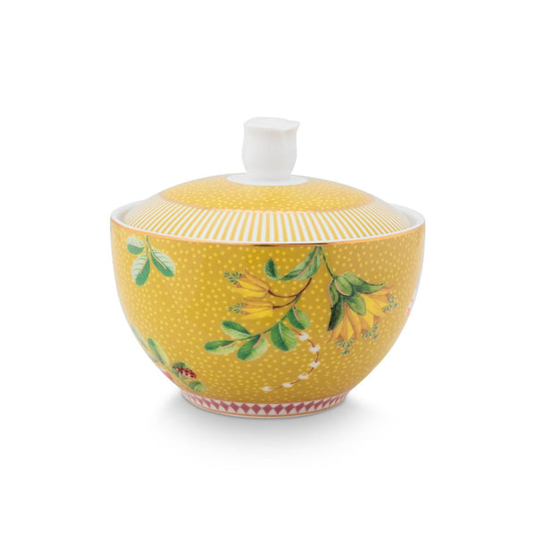 Azucarero La Majorelle Amarillo 300ml – Cerámica, Diseño Holandés Original