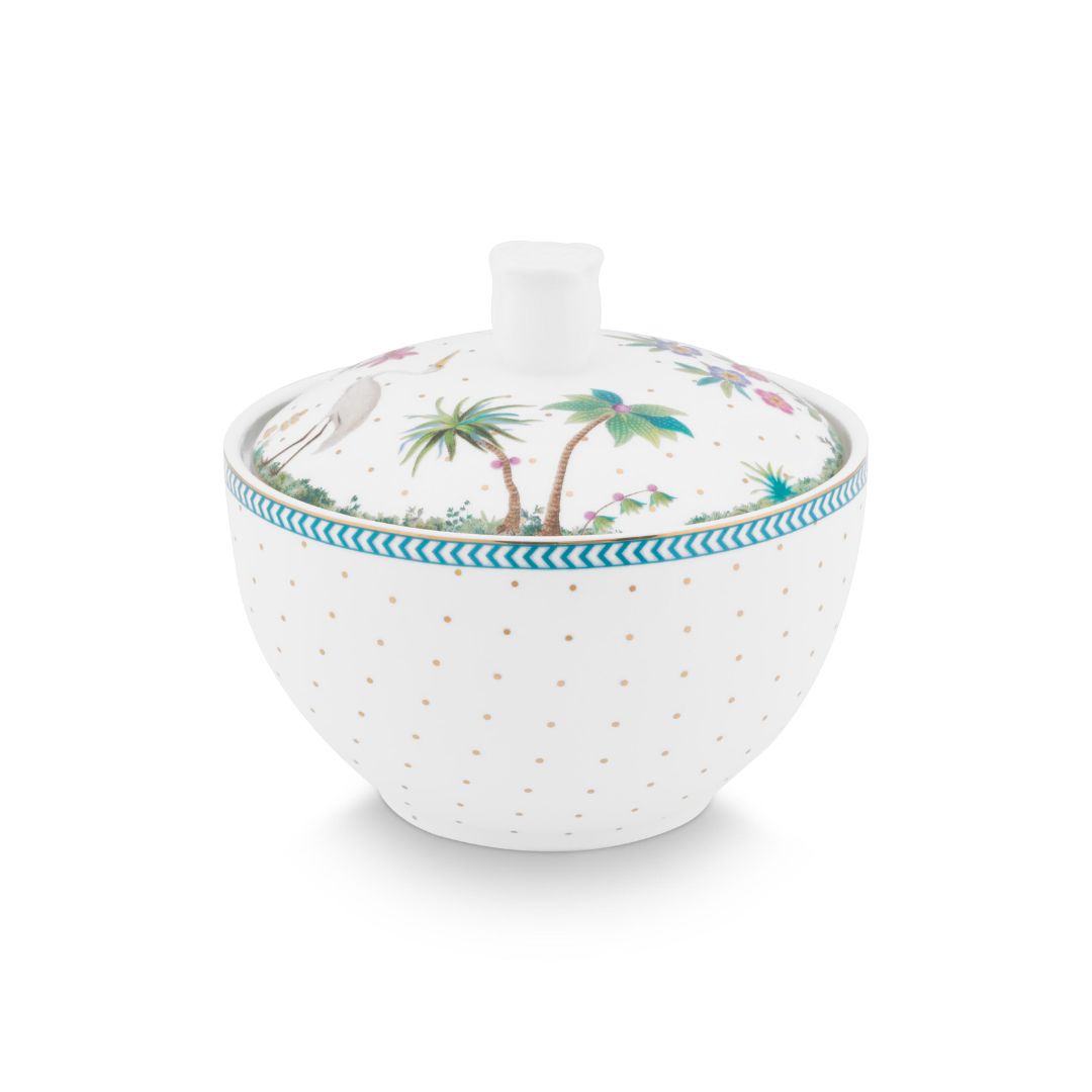 JOLIE PALMERAS <br> Florero de metal <br> Pip Studio