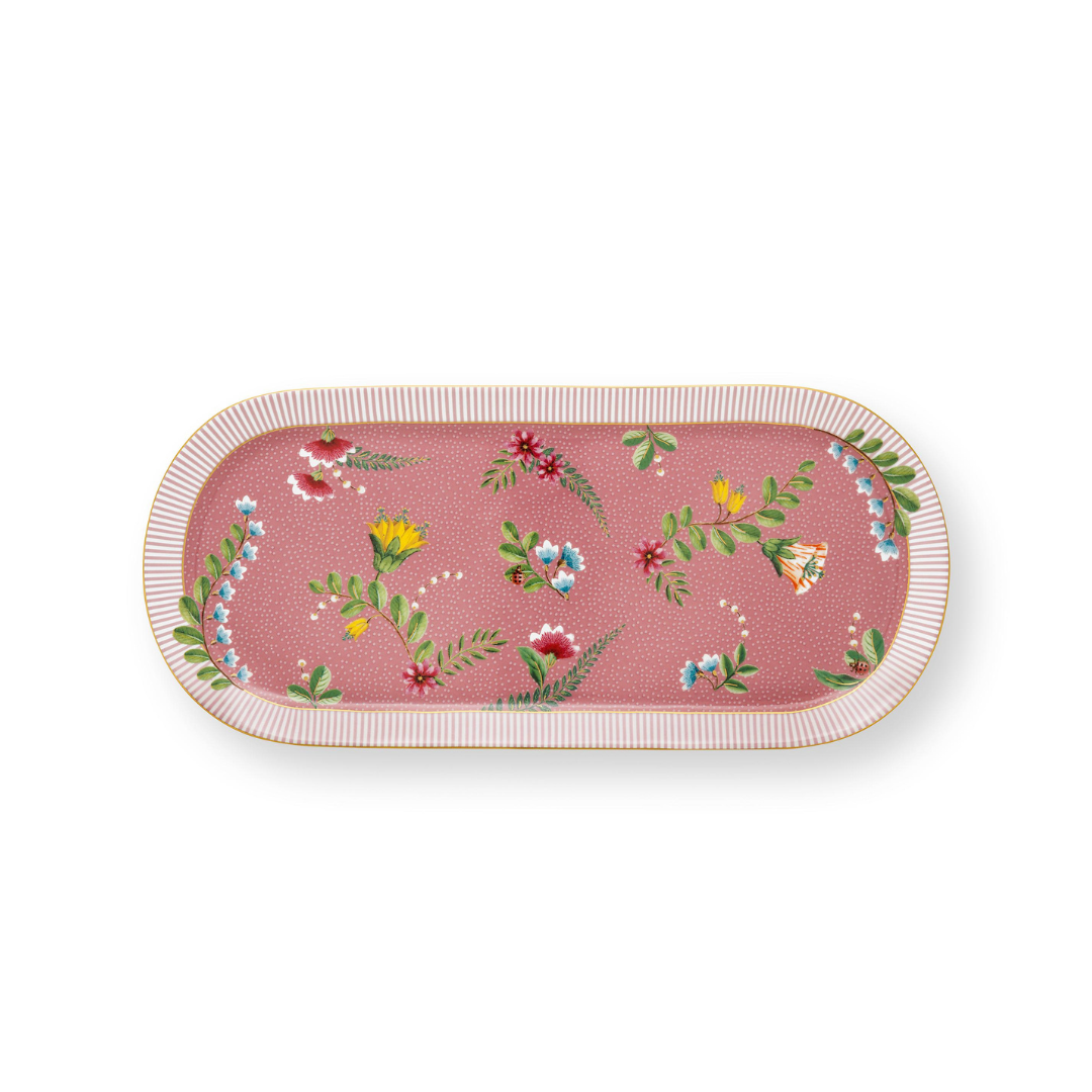 LA MAJORELLE ROSADO <br> Bandeja Rectangular <br> Pip Studio