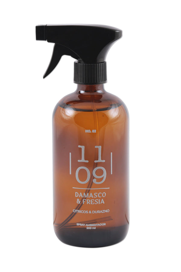 DAMASCO Y FRESIA <br> Spray ambientador 500ml<br> 1109