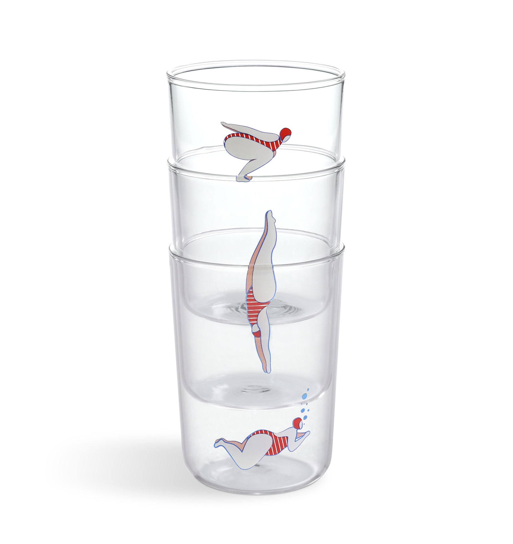 DEEP DIVE <br> Set de 3 vasos <br> Ototo