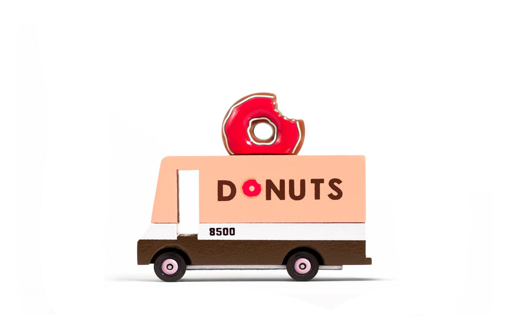 DONUT VAN <br> Auto de madera <br> Candylab