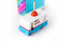 Cargar imagen en el visor de la galería, PLUMBING VAN &lt;br&gt; Auto de madera &lt;br&gt; Candylab
