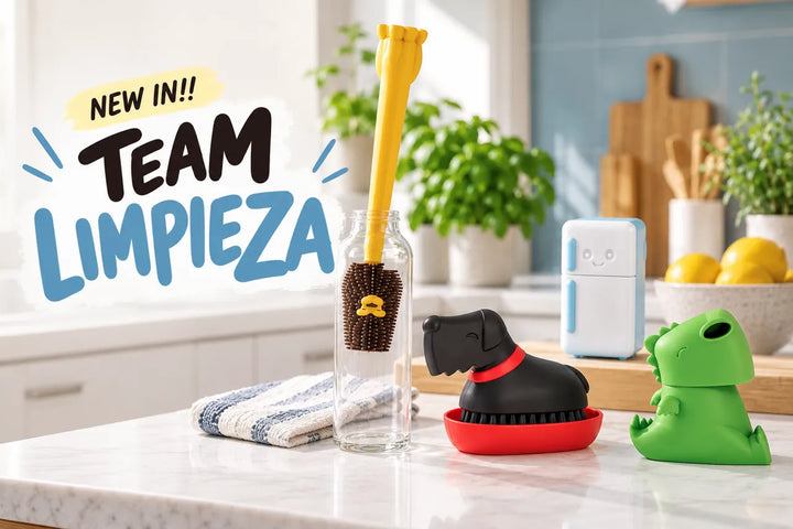 Cepillo para botellas, cepillo para platos, humidificador.