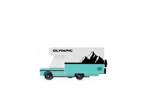 OLYMPIC RV <br> Auto de madera <br> Candylab