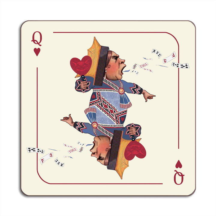 Tabla bajo plato QUEEN de Avenida Home, colección Alicia en el País de las Maravillas