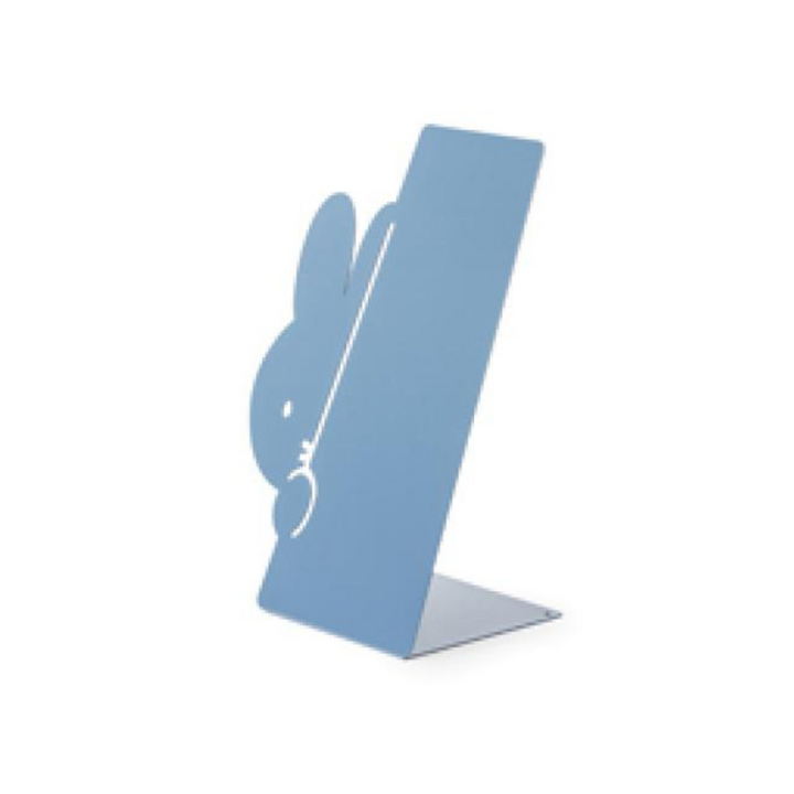 Tablero magnético de mesa Miffy Peek-A-Boo color celeste, de metal