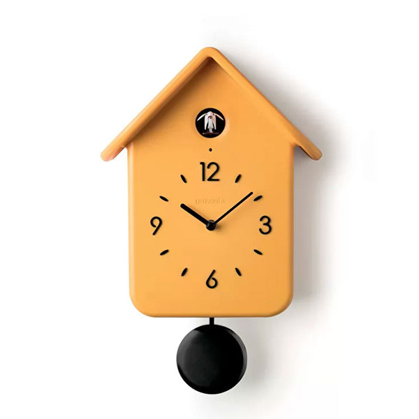 CUCKOO AMARILLO-NEGRO <br> Reloj Cucú <br> Guzzini