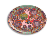 Cargar imagen en el visor de la galería, PAISLEY FLORAL OVAL &lt;br&gt; Bandeja &lt;br&gt; Avenida Home
