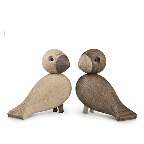 LOVEBIRDS <br> Figuras de madera <br> Kay Bojesen
