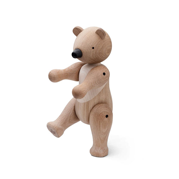 Figura de madera Bear de Kay Bojesen, oso de roble