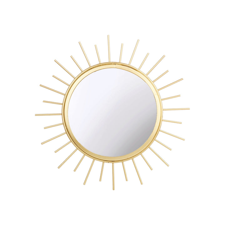 Espejo Gold Sunburst de Sass & Belle con forma de sol