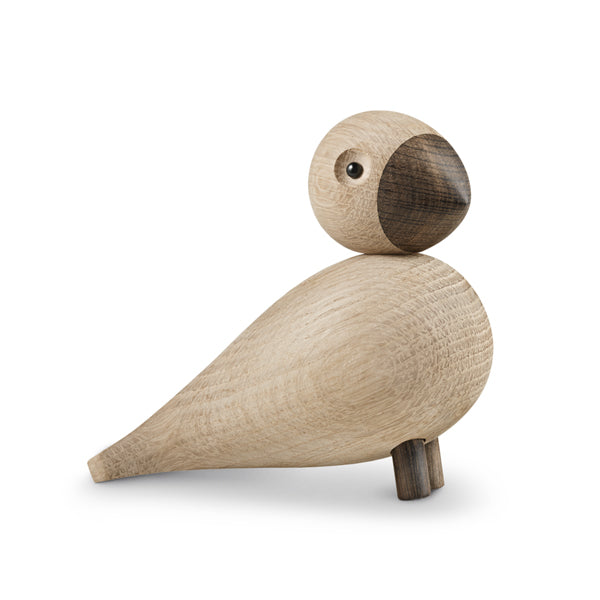 Figura de madera Songbird Alfred de Kay Bojesen, pájaro de roble
